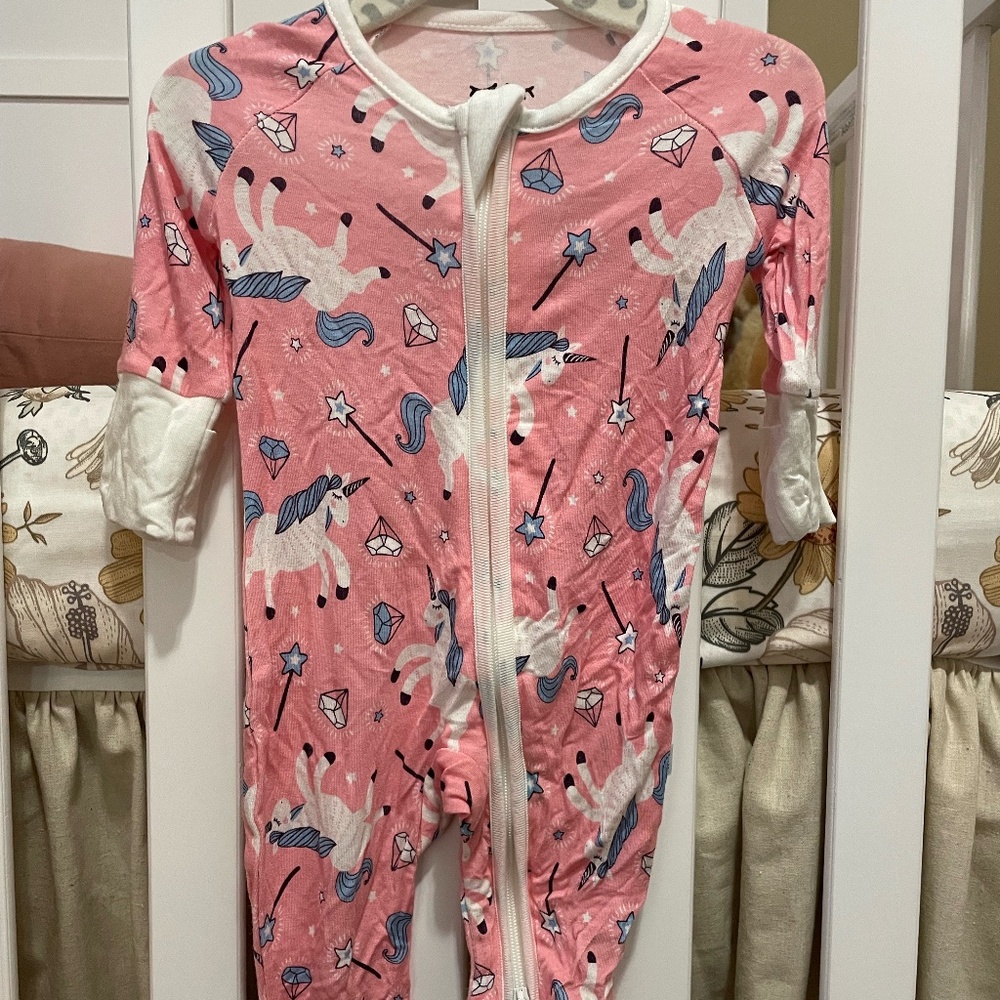 Little Sleepies Bamboo Sleeper, Preemie, EUC